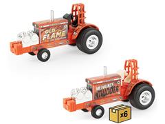 37958A-CASE - ERTL Allis Chalmers D21 Puller Tractor 12 Piece