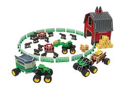 ERTL Toys John Deere Buildable Barn Play Set Monster