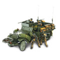 FORCES OF VALOR - 81009 - WWII U.S. M3A1 Half-Track,