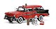 FRANKLIN MINT - B11E657 - 1956 Chevrolet Nomad 