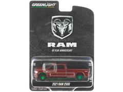 28100-E-SP - Greenlight Diecast 10 Years of Ram Trucks 2021 Ram