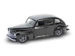 28150-A - Greenlight Diecast 1948 Ford Fordor Super Deluxe Lowrider Black