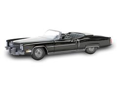 28150-C - Greenlight Diecast 1972 Cadillac Eldorado Fleetwood Convertible Black Bandit