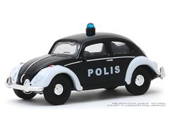 29980-F - Greenlight Diecast Trollveggen Norway Polis Classic Volkswagen Beetle Club