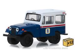 29998-CASE - Greenlight Diecast United States Postal Service 1971 Jeep DJ