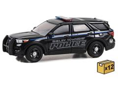 30451-CASE - Greenlight Diecast Shelby Township Police 2023 Ford Police Interceptor