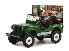 38040-A - Greenlight Diecast 1945 Willys MB Jeep Forest Fire