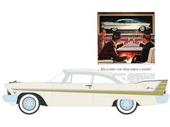 39140-B - Greenlight Diecast 1957 Plymouth Fury Vintage Ad Cars Series