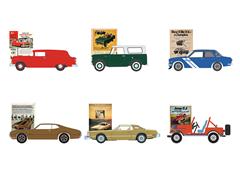 39150-CASE - Greenlight Diecast Vintage Ad Cars Series 11 6 Pieces