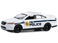 43025-C - Greenlight Diecast FBI Police 2013 Ford Police Interceptor Federal