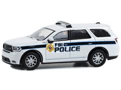 43025-E - Greenlight Diecast FBI Police 2018 Dodge Durango Police Pursuit