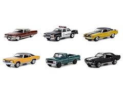 44950-CASE - Greenlight Diecast Hollywood Series 35 6 Pieces