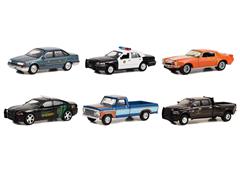 44980-CASE - Greenlight Diecast Hollywood Series 38 6 Pieces