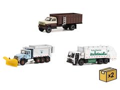 45170-CASE - Greenlight Diecast Super Duty Trucks Series 17 Two 3