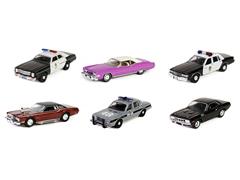 62020-CASE - Greenlight Diecast Hollywood Series 41 6 Pieces