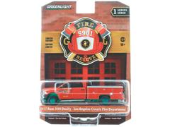 67010-E-SP - Greenlight Diecast Los Angeles County Fire Department 2017 Ram
