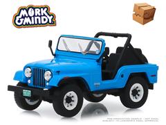 86570-BOX - Greenlight Diecast 1972 Jeep CJ 5 Mork Mindy TV