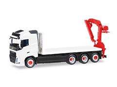013154 - Herpa Model Volvo FH Flatbed Truck