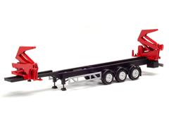 076982 - Herpa Model Hammar Side Loader Container Trailer High Quality