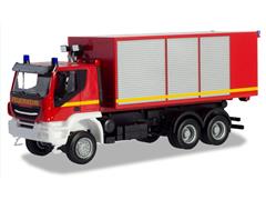094610 - Herpa Model Fire Service Iveco Trakker Roll Off Truck