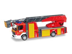 095679 - Herpa Model Fire Service Mercedes Atego Turntable Truck Fire