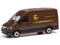 097123 - Herpa Model UPS MAN eTGE Delivery Van All or