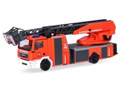 097772 - Herpa Model Ransbach Baumbach Fire Service MAN TGM Turntable