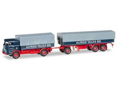 307192 - Herpa Model Alfred Talke Bussing Lu 16_11 Flatbed Truck