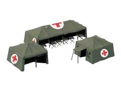 Herpa Model Military Medical Services Tents Accessories high quality