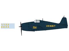 HA1121 - Hobby Master F6F 5 Hellcat Blue Angels US Navy