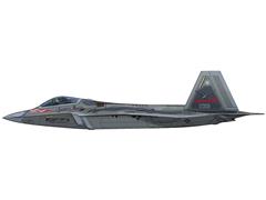 HA2811C - Hobby Master F 22 Raptor USAF 412th TW Spirit