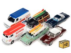 JLPK022-A-CASE - Johnny Lightning Twin Pack 2023 Release 2A 6 Pieces