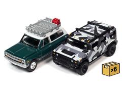 JLSP220-B-CASE - Johnny Lightning Off Road Twin Pack 6 Piece Non