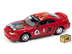 JLSP236-CASE - Johnny Lightning Clue 2000 Ford Mustang