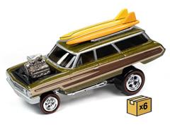 JLSP293-A-CASE - Johnny Lightning 1964 Ford Country Squire