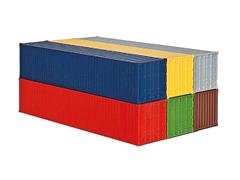 10922 - Kibri 40ft Containers 6 Piece
