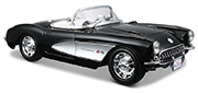 MAISTO - 31275BK - 1957 Chevrolet Corvette 