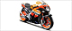 MAISTO - 34571-1 - 2009 Repsol Honda 