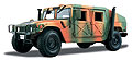 MAISTO - 36874CAM - Humvee in Camouflage
