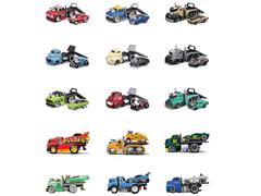Maisto Diecast Muscle Machines Muscle Transports 12 Piece Factory