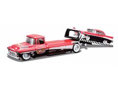 Maisto Diecast Oldies Towing 1957 Chevrolet Flatbed Tow Truck