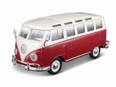 39956WTR - Maisto Diecast 1962 Volkwagen Samba Van