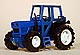 NEW-RAY - 04233-A - Blue Farm Tractor 
