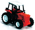 NEW-RAY - 04233-B - Orange Farm Tractor 