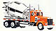 NEW-RAY - 11913 - Kenworth W900 Cement 
