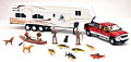 NEW-RAY - SS-10725 - Ford-350 fifth wheel