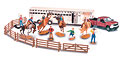 NEW-RAY - SS-38055 - Western Rodeo Set