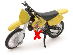06227-F-X - New-Ray Toys Suzuki RM 125 Dirt Bike