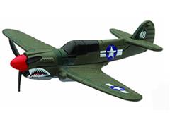 06687-D - New-Ray Toys P 40N Warhawk Fighter Plane Made of
