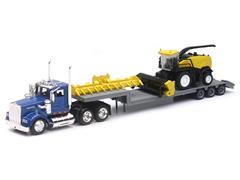 New-Ray Toys Kenworth Truck and Lowboy Trailer